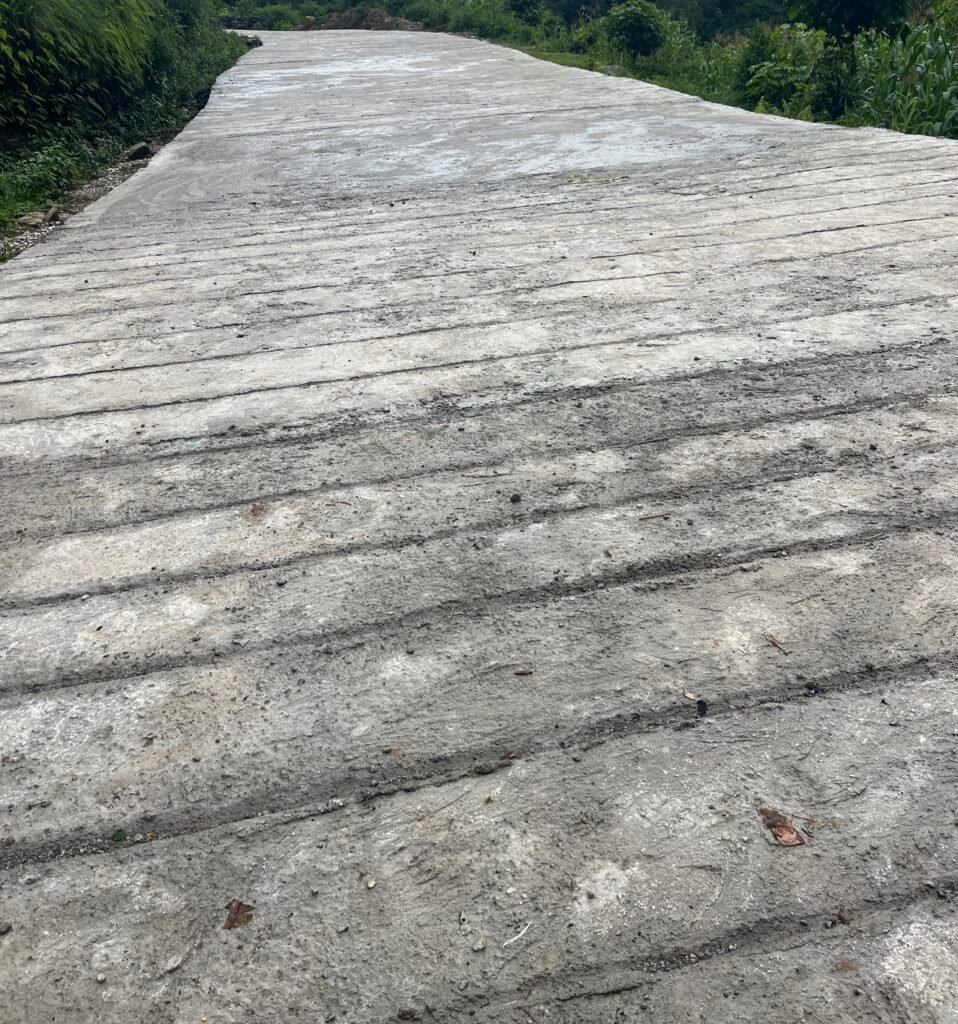 पाण्डवखानीमा सिद्धथान–सुनपानी सडक स्तरोन्नती