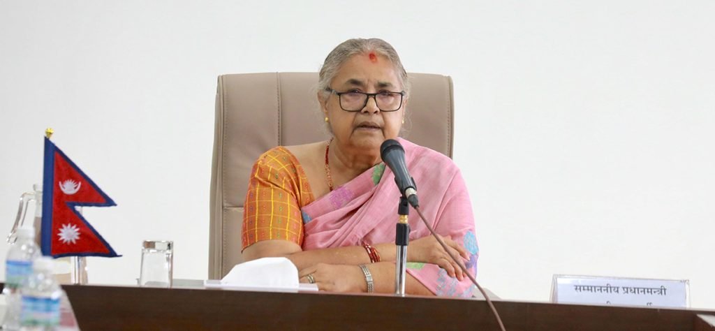 प्रधानमन्त्री सुशीला कार्कीले यस वर्षको बडादशैंमा टीका नलगाउने